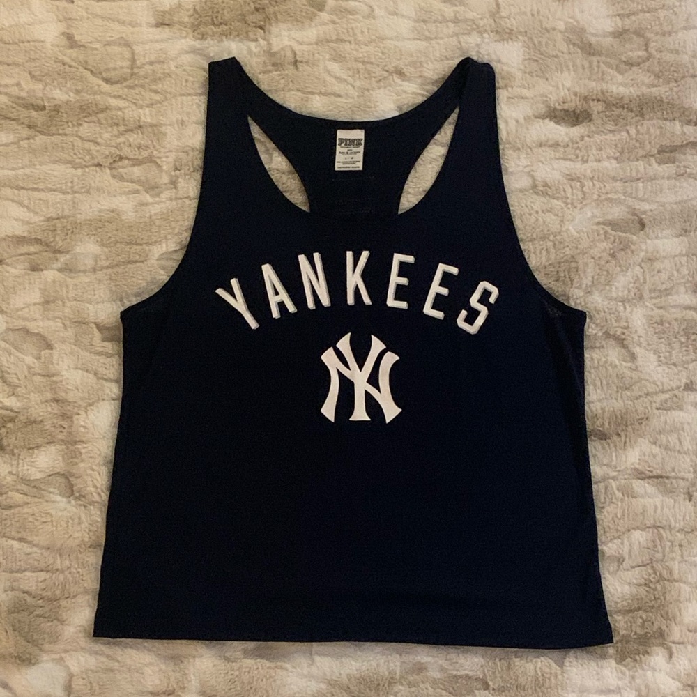 Yankees / PINK Racerback Tank